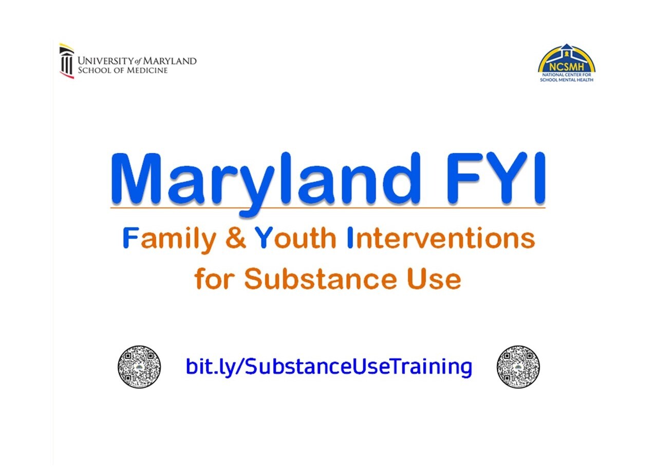 Maryland Family and Youth Interventions for Substance Use logo